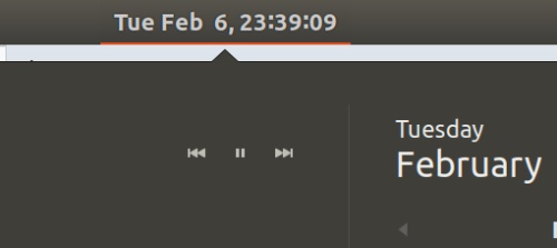 Ubuntu17.10頂欄怎么顯示日期與計秒?