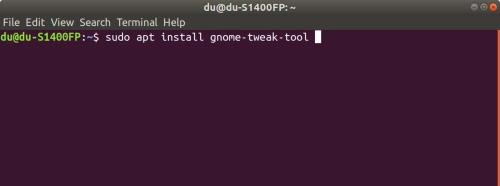 Ubuntu17.10怎么修改系統字體大小?