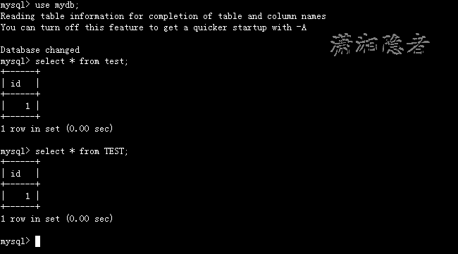 深入淺析MySQL 中 Identifier Case Sensitivity問題