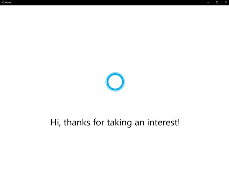 微軟Cortana獨立App上架Windows 10商店