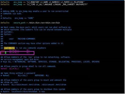 Centos(Linux)下用戶權(quán)限委派配置介紹