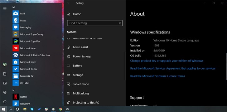 微軟推送Windows 10新預覽18362.266，安裝Chromium版Edge會隱藏舊版Edge