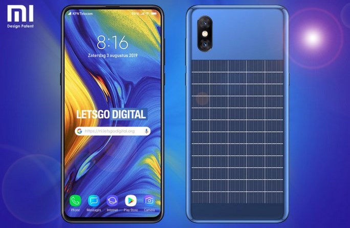 小米新設計專利曝光：手機背部帶有太陽能電池