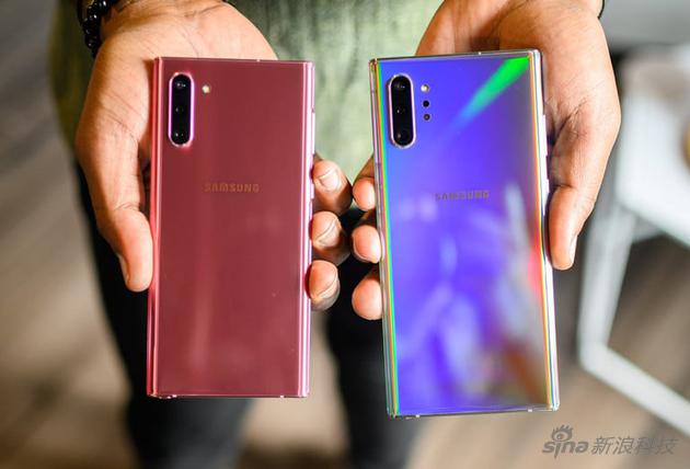 三星Note10和Note10+上手：關于它的所有細節