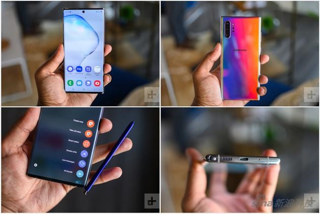三星Note10和Note10+上手：關于它的所有細節