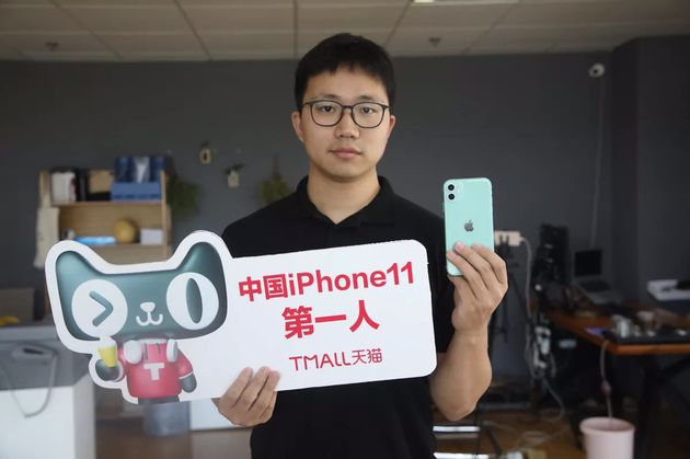 神速！天貓誕生中國“iPhone 11第一人”首發(fā)5分鐘送達(dá)