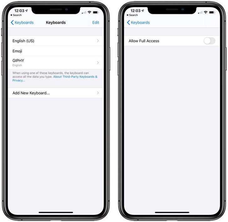 蘋果iOS 13和iPadOS存第三方鍵盤漏洞，官方：即將修復