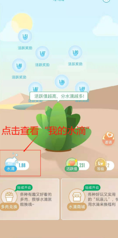 綠洲app水滴在哪 綠洲水滴怎么玩