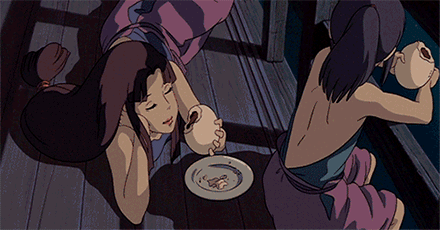宮崎駿動畫中的美食gif圖片 吃貨們喜歡嗎