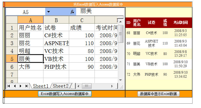 將Excel中數據導入到Access數據庫中的方法