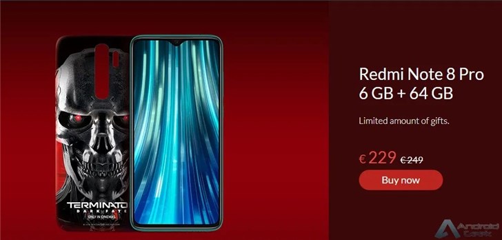 Redmi Note 8 Pro將推“終結者”定制版