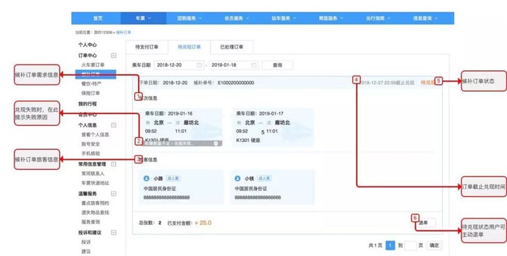 中國鐵路12306官方發布候補購票最強攻略