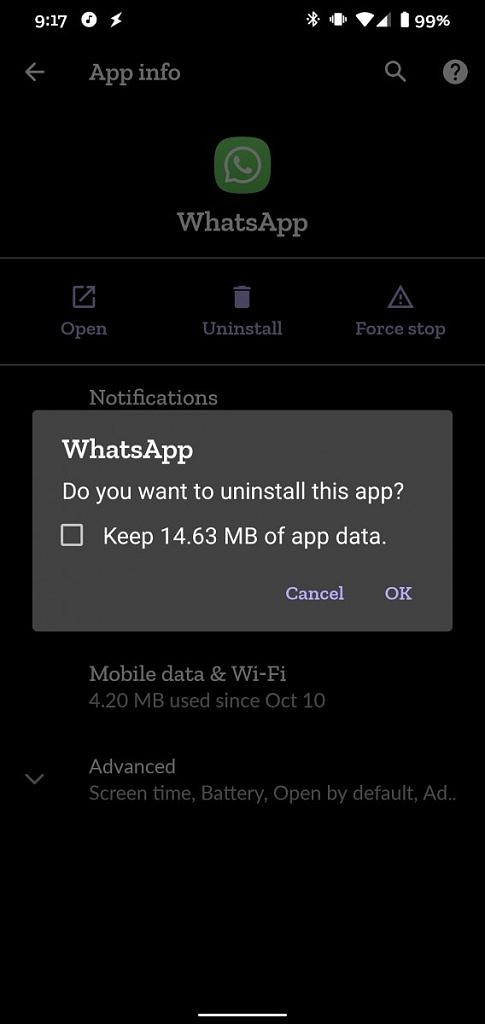 谷歌 Android 10 允許卸載應(yīng)用后保留用戶數(shù)據(jù)