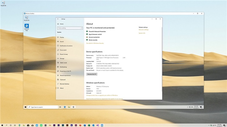 安心了！微軟Windows 10X將支持傳統Win32、沙箱和容器應用