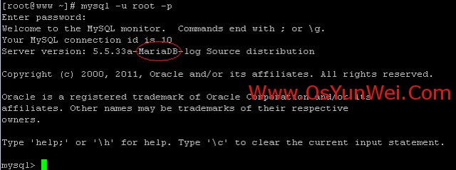 Linux下編譯安裝配置MariaDB數據庫的方法