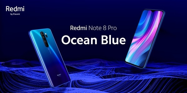 新配色種草：小米正式官宣Redmi Note 8 Pro全新海洋藍配色