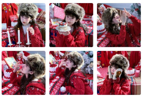 圣誕節(jié)女生頭像大全2019 好看的圣誕節(jié)女頭像真人