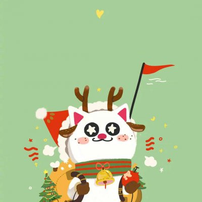 圣誕節二次元情侶頭像一對 2019年qq圣誕節情侶頭像秀恩愛