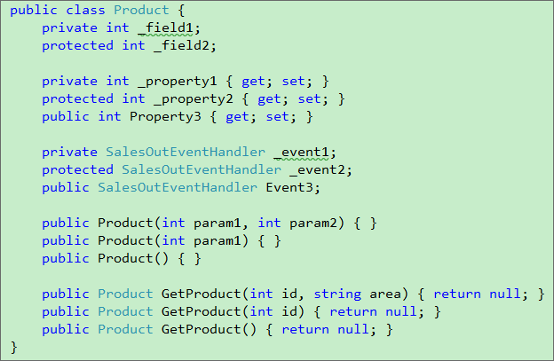 .Net 項目代碼風格要求小結