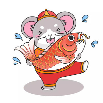 鼠年Q版頭像卡通可愛 2020鼠年微信頭像合集