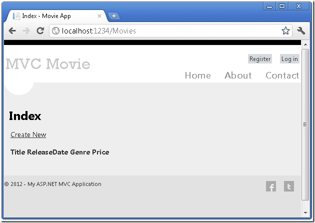 ASP.NET MVC4入門教程（五）：從控制器訪問數(shù)據(jù)模型