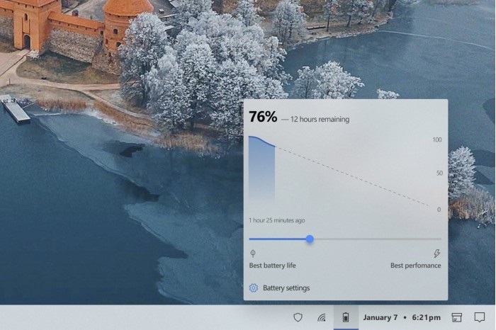 “跨平臺”靈感：用戶受Android啟發重新設計Windows 10電池彈出界面