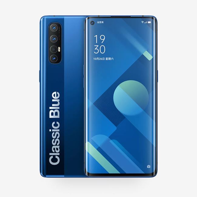 OPPO Reno3 Pro 5G 經典藍正式開售：Pantone 2020 年度代表色