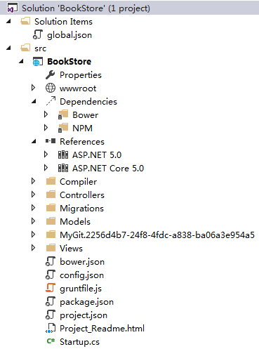 解讀ASP.NET 5 & MVC6系列教程（2）：初識項目