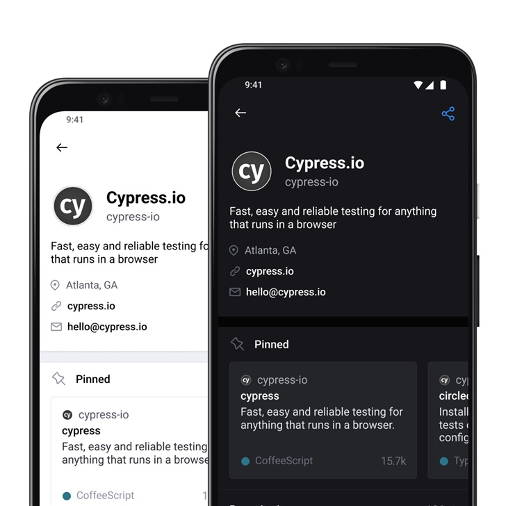 程序員歡呼！微軟GitHub安卓版App發布預覽：支持暗黑模式