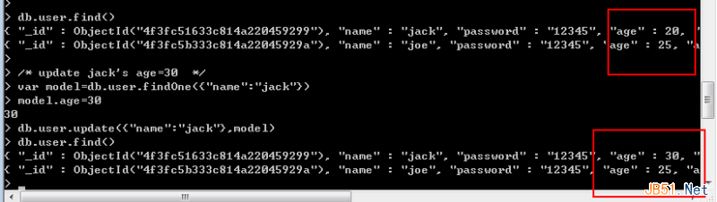 MongoDB入門教程之細說MongoDB數據庫的增刪查改操作