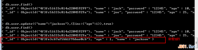 MongoDB入門教程之細說MongoDB數據庫的增刪查改操作