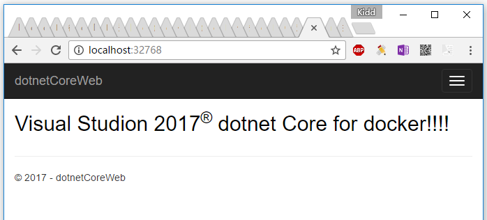 Visual studio 2017如何發布dotnet core到docker