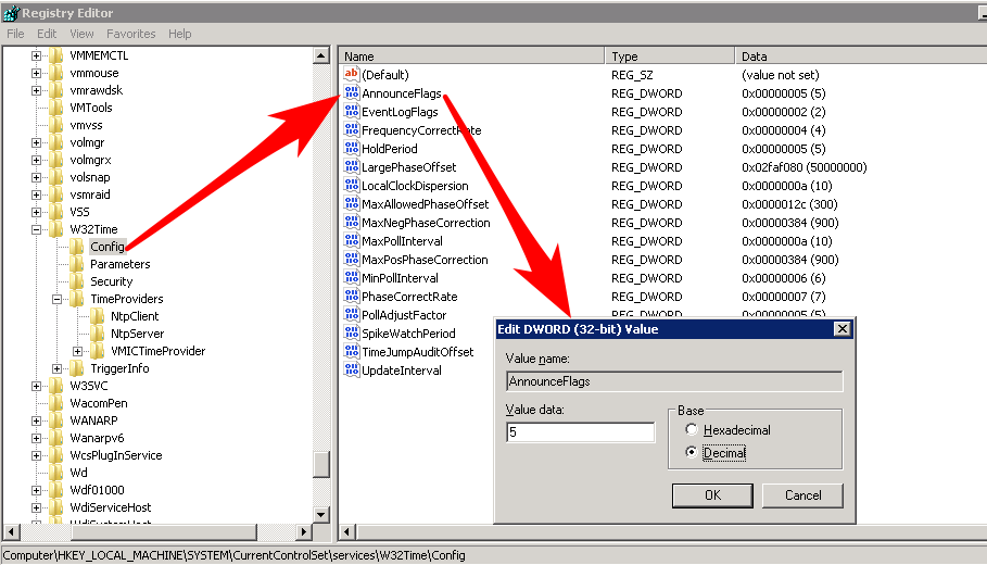 windows 時(shí)間服務(wù)器配置方法詳解