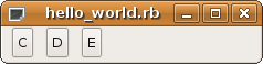 借助RubyGnome2庫進行GTK下的Ruby GUI編程的基本方法
