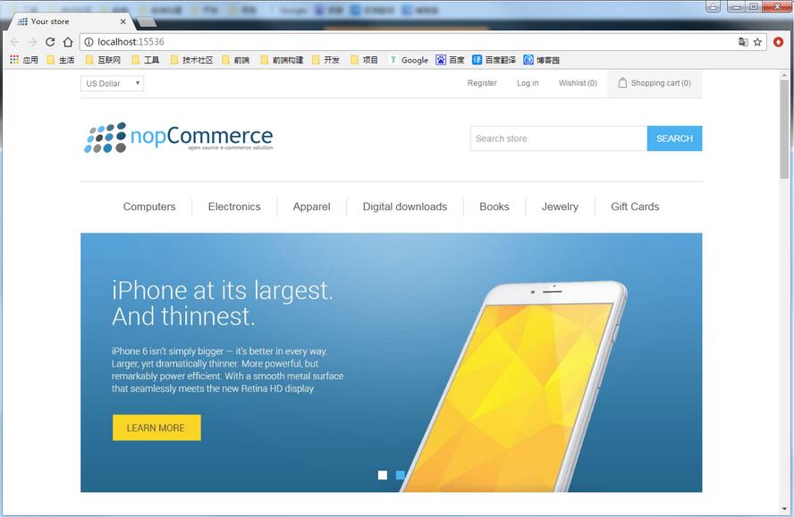 基于nopCommerce的開發框架 附源碼