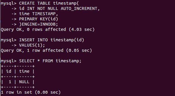 MySQL 5.6 中 TIMESTAMP 的變化分析