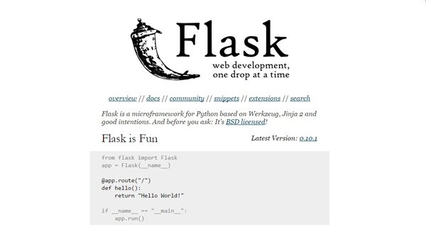 10款最好的Web開發的 Python 框架