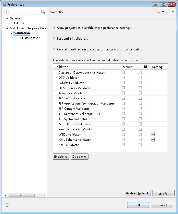 Javaweb開發環境Myeclipse6.5 JDK1.6 Tomcat6.0 SVN1.8配置教程