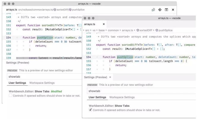 VS Code 1.26 發(fā)布 有你想要的新特性?