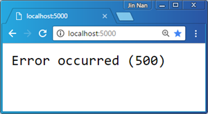 ASP.NET Core應用錯誤處理之三種呈現錯誤頁面的方式