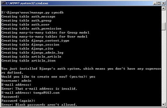 Python的Django框架使用入門指引