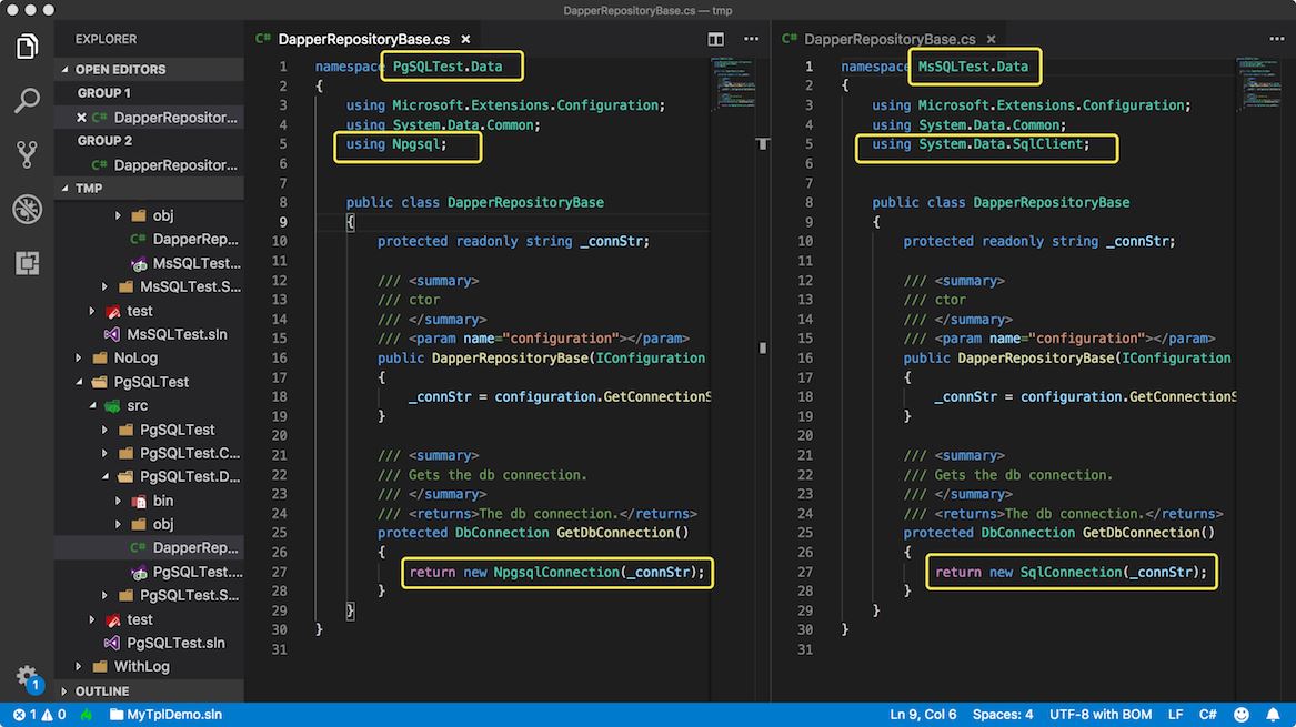 打造自己的.NET Core項目模板