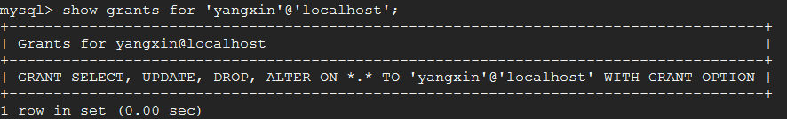 MySQL用戶權限管理詳解