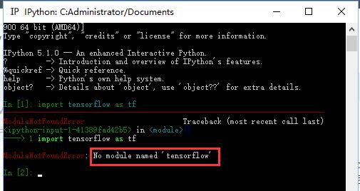 Win10下用Anaconda安裝TensorFlow(圖文教程)