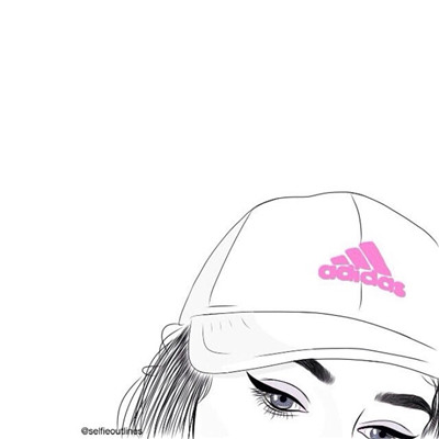 素描簡單黑白線條女生頭像2020 熬夜的癮和遙遠(yuǎn)的你