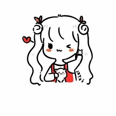 抖音卡通閨蜜頭像二人分開 你是我最好的朋友