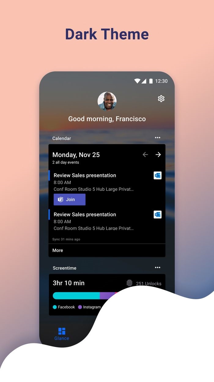 微軟 Launcher 6.0 發布：引入深色模式等諸多新功能