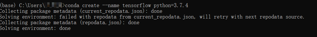 Tensorflow使用Anaconda、pycharm安裝記錄
