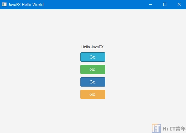 JavaFX實現UI美觀效果代碼實例