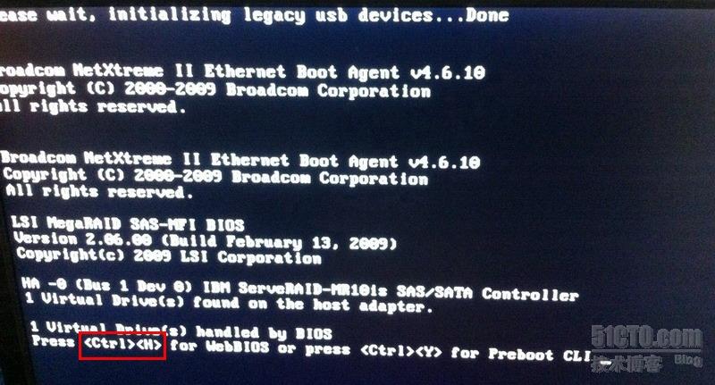 為IBM x3650 M2 服務器配置RAID卡圖文教程